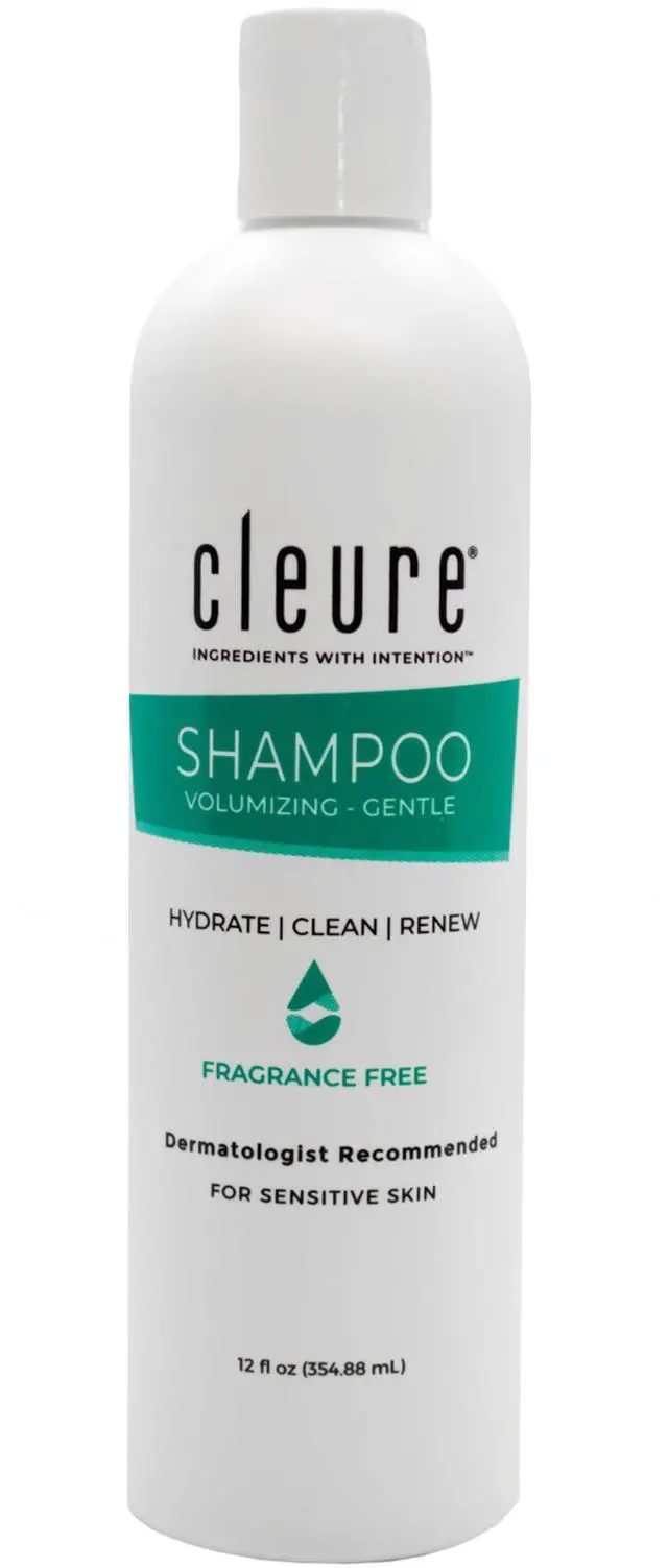 Main image of Hypoallergenic Volumizing Shampoo for Sensitive Skin - Fragrance Free, SLS Free & Paraben Free (12 oz, Pack of 1)