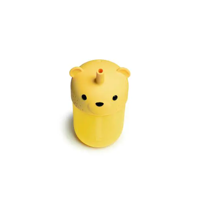 Alt view image 6 of 6 - Gentle Transition Honey Bear Straw Cup, 6 Months and Up, 9 Oz, Yellow