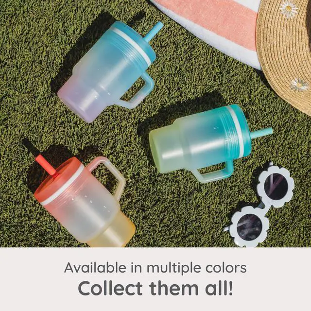 Alt view image 4 of 7 - My 1st Tumbler 9 Oz Silicone Sippy Cup, Sunset Kiss