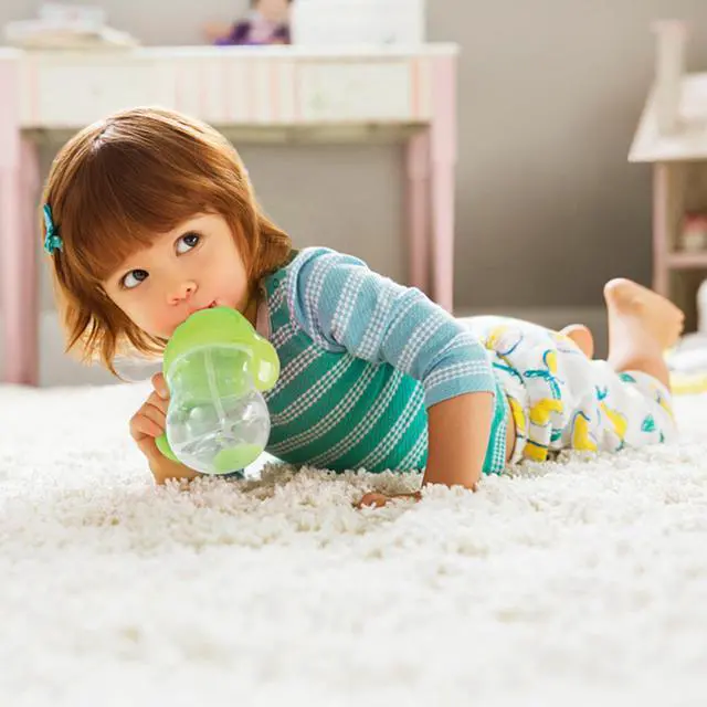 Alt view image 2 of 6 - Sippy Cup for Toddlers, Weighted Straw | Spill Proof | Transition Handles | 6+ Months | 2 Pack