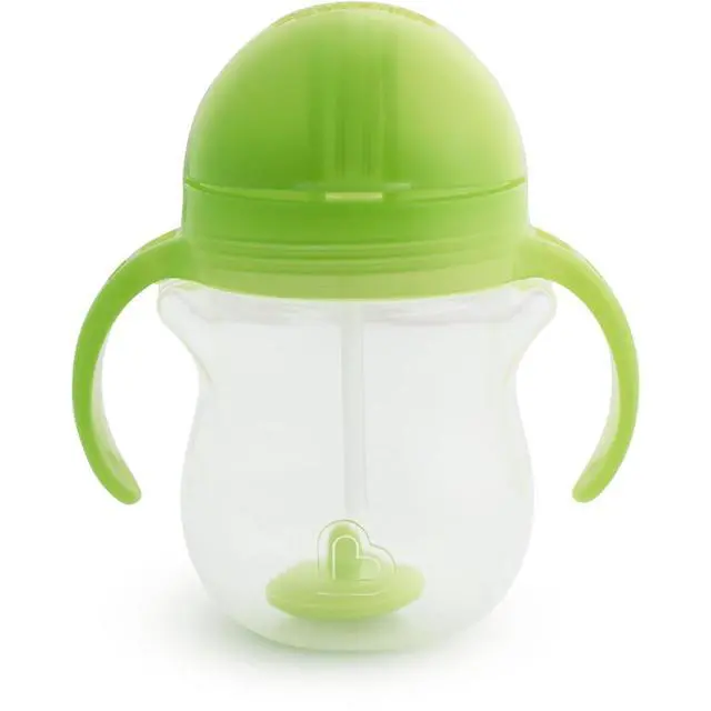 Alt view image 4 of 6 - Sippy Cup for Toddlers, Weighted Straw | Spill Proof | Transition Handles | 6+ Months | 2 Pack