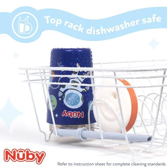 Alt view image 6 of 7 - Thirsty Kids Insulated Toddler Cup with Silicone Flexstraw - 12 oz - Stainless Steel and Leak-Resistant - 18+ Months - Strawberries
