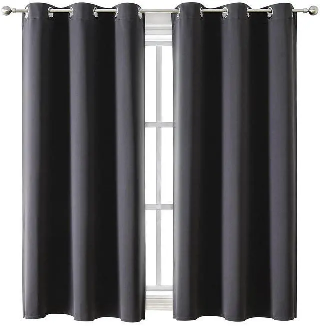 Main image of Blackout Curtains for Bedroom and Living Room 63 Inches Long