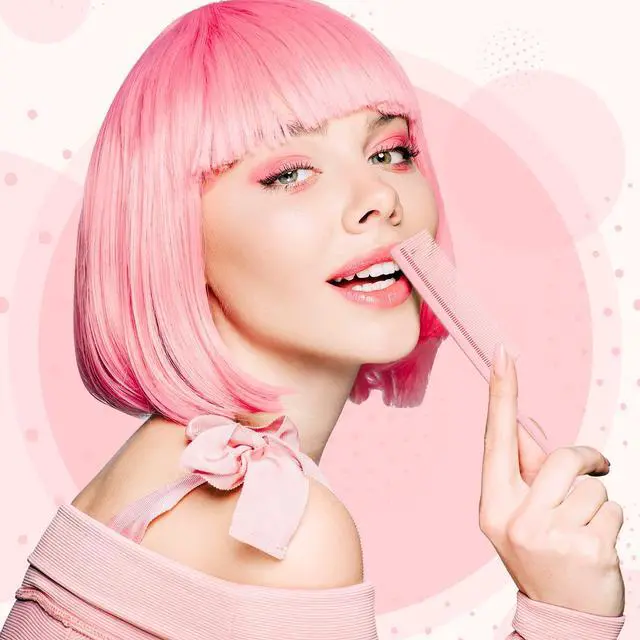 Alt view image 5 of 6 - 10 Pcs Rat Tail Combs Set, Parting Comb Braiding Hair Styling Teasing Fine Tooth Comb for Women, Carbon Heat Resistant Anti Static Pintail(Pink)