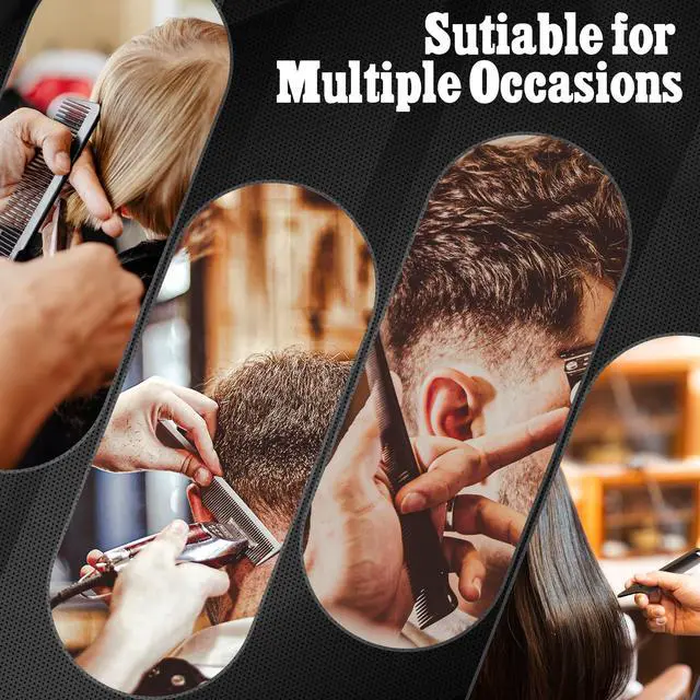 Alt view image 7 of 7 - Hair Comb for Men & Women, 8PCS Professional Styling Combs for Wet Curly Natural Hair Detangling Parting Teasing Styling & Cutting