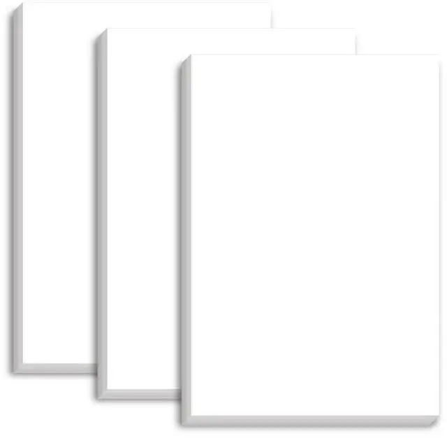 Main image of (3-Pack) Premium Printer Paper, A4 (8.3"x 11.7") Blank Copy Paper, Unpunched, Blank Papers, 28lb Bond/100gsm, 150 Sheets/300 Pages