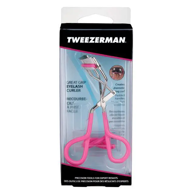 Alt view image 3 of 4 - Comfort Grip Eyelash Curler for All Eye Shapes Neon Pink