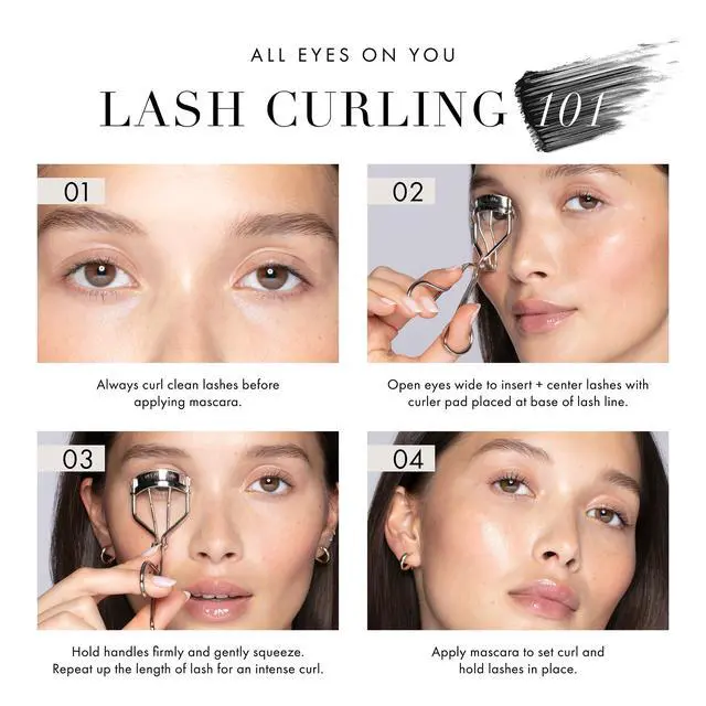 Alt view image 5 of 7 - Classic Eyelash Curler for All Eye Shapes with Refill Pads