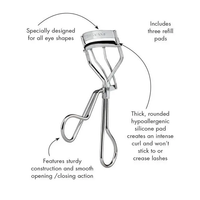 Alt view image 7 of 7 - Classic Eyelash Curler for All Eye Shapes with Refill Pads