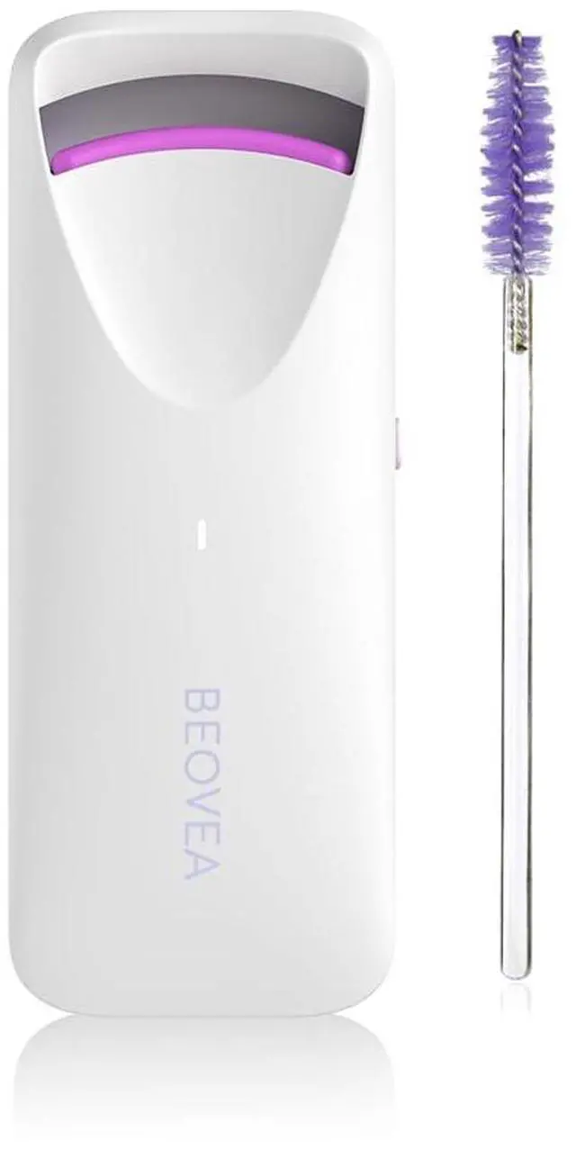 Main image of Heated Eyelash Curler Fast 8-Second Heat for Long-Lasting Curls Portable Rechargeable Heated Lash Curler, Safe & Effective Eyelash Curlers for All-Day Volume and Lift