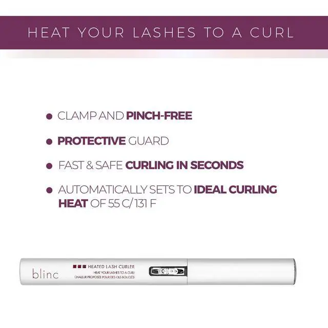 Alt view image 3 of 7 - Heated Eyelash Curler, Long-Lasting Curl, Battery Included