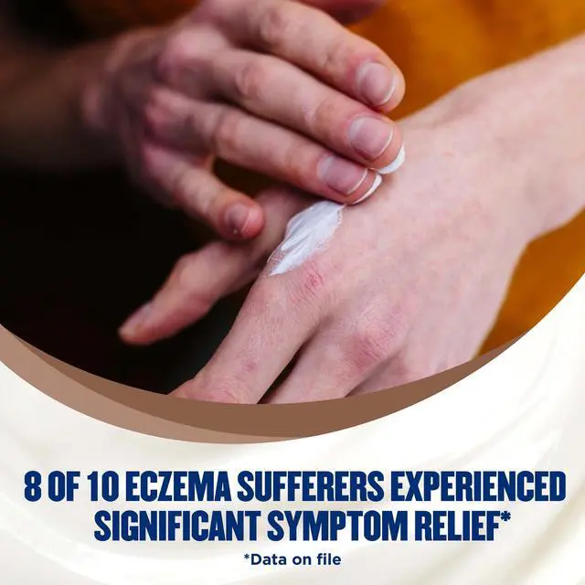 Alt view image 5 of 7 - Medicated Eczema Relief Hand Cream, 3 oz., Skin Protectant Cream with 2% Colloidal Oatmeal