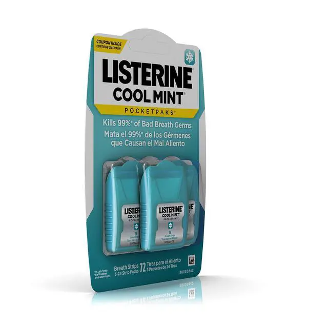 Alt view image 4 of 7 - Pocketpaks Breath Strips, Cool Mint, 72 Count (Pack of 1)