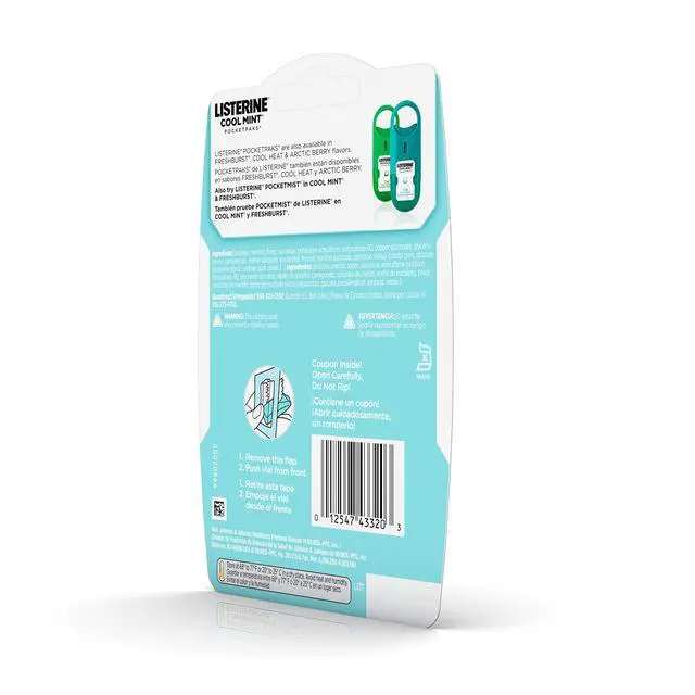 Alt view image 6 of 7 - Pocketpaks Breath Strips, Cool Mint, 72 Count (Pack of 1)