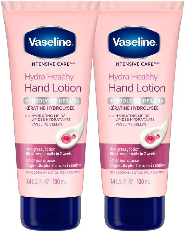 Main image of Hand Cream 2-Pack Healthy Hands Stronger Nails with Keratin, 10X Stronger Nails in 2 Weeks, 3.4 Oz Ea