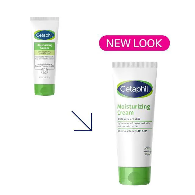 Alt view image 2 of 7 - Moisturizing Cream for Sensitive Skin, Fragrance Free, 3 oz, 3 ct