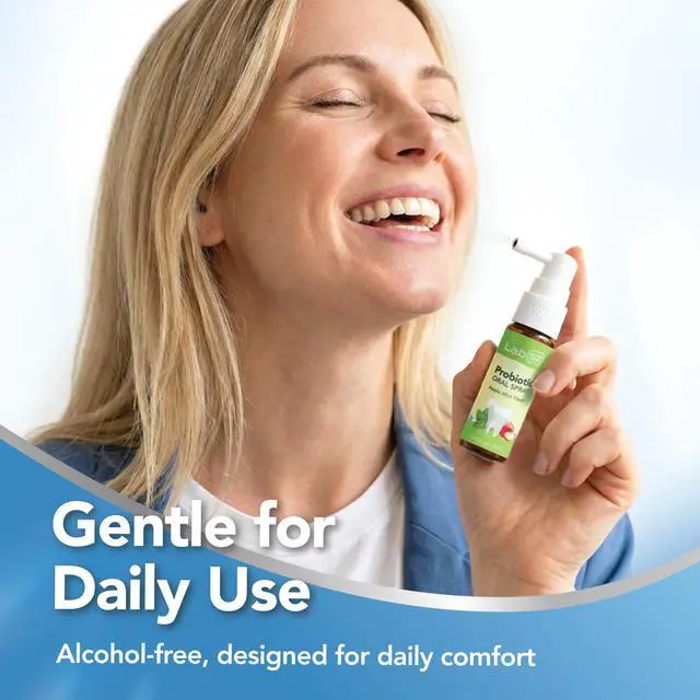 Alt view image 2 of 3 - Probiotic Oral Spray, Breath Freshener Spray, Xylitol Apple Mint