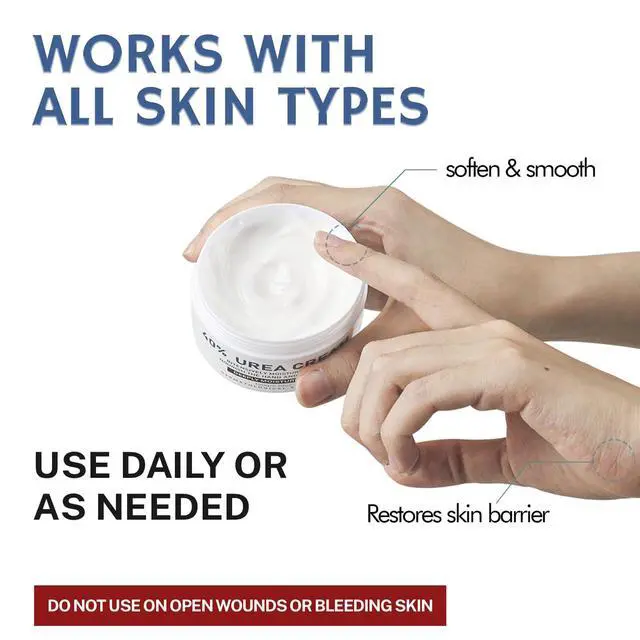 Alt view image 6 of 7 - 40 Percent Urea Cream Hand Foot Cream for Dry Cracked Skin