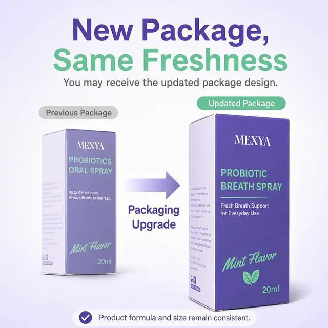 Alt view image 2 of 7 - Probiotic Breath Spray for Bad Breath, 2-Pack, Alcohol-Free