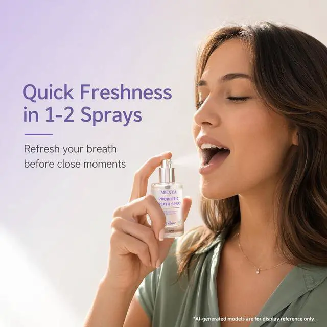 Alt view image 7 of 7 - Probiotic Breath Spray for Bad Breath, 2-Pack, Alcohol-Free