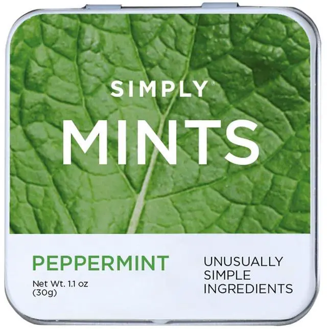 Main image of MINTS Natural Peppermint Breath Mints, 6 Pack (180 Pieces), Made With Real Peppermint Oil | Aspartame-Free, Sorbitol-Free, Xylitol-Free, Vegan, Kosher, Non-GMO