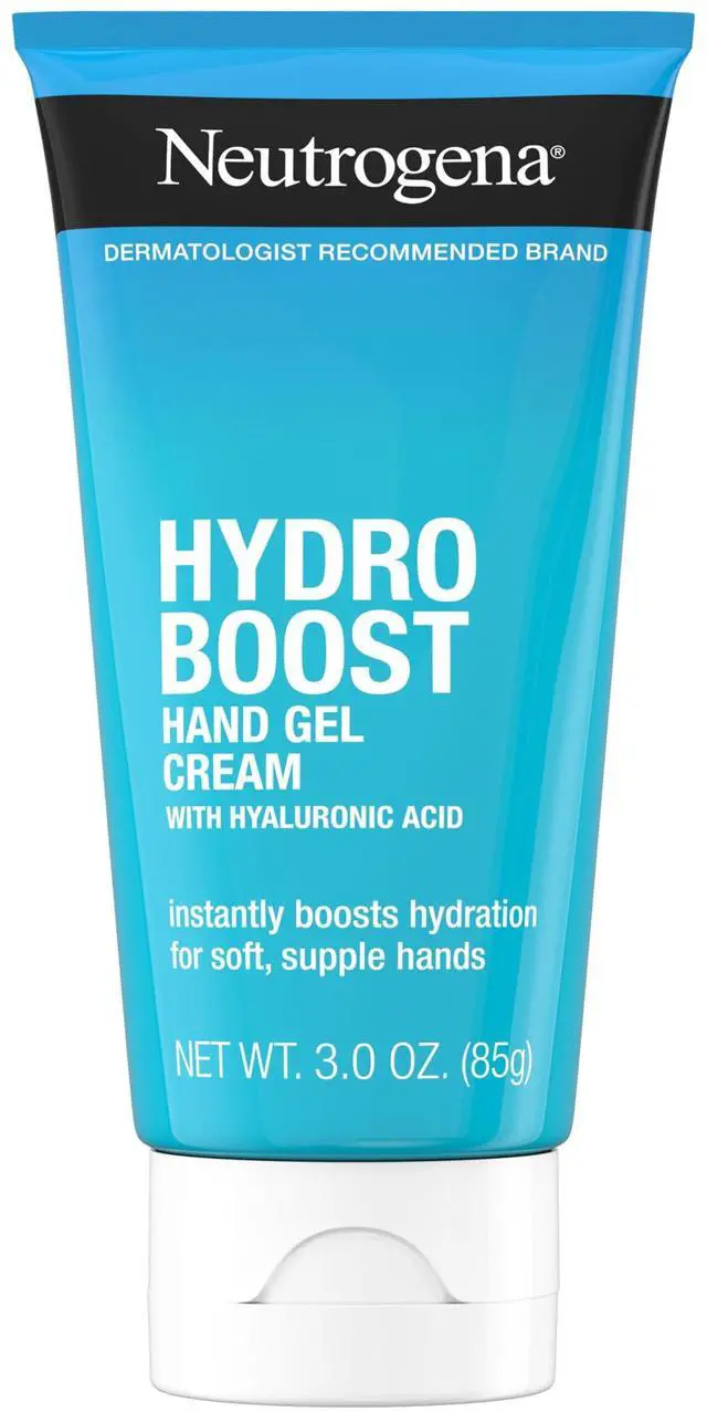 Main image of Hydro Boost Hydrating Hand Gel Cream with Hyaluronic Acid for Instantly Quenched, Soft & Supple Hands, Lightweight, Non-Greasy & Quick Absorbing Hand Lotion, Travel Size, 3 Oz