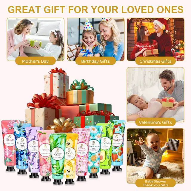 Alt view image 5 of 7 - 36 Pack Hand Cream Set, Hand Lotion Travel Size, Mothers Day Gifts for Mom, Teacher Appreciation Gifts, Bulk Gifts For Women Coworker, Bulk hand Cream, Mini Hand Cream, Nurse Gifts, Bridesmaid Gifts