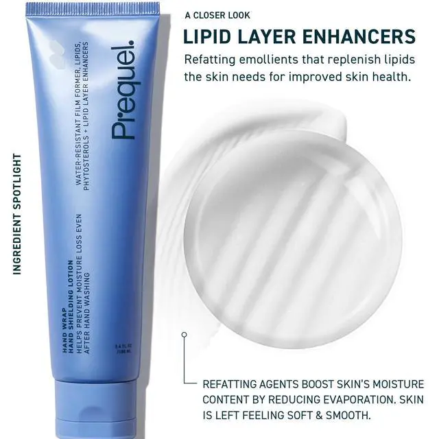 Alt view image 2 of 7 - Skin Hand Wrap, Hand Cream for Dry Cracked Hands. Deep Nourishing Moisturizing Formula. Non-Greasy Balm for Women and Men. Unscented Skincare with Moisture Lock Formula. 3.4oz