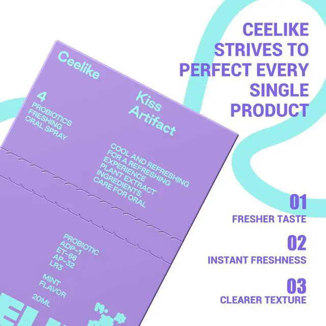Alt view image 7 of 7 - Oral Spray Fresh Breath, Dual Cooling Experience & Convenient On-the-Go Design Perfect for Freshening Breath Anywhere, Anytime (1 count)