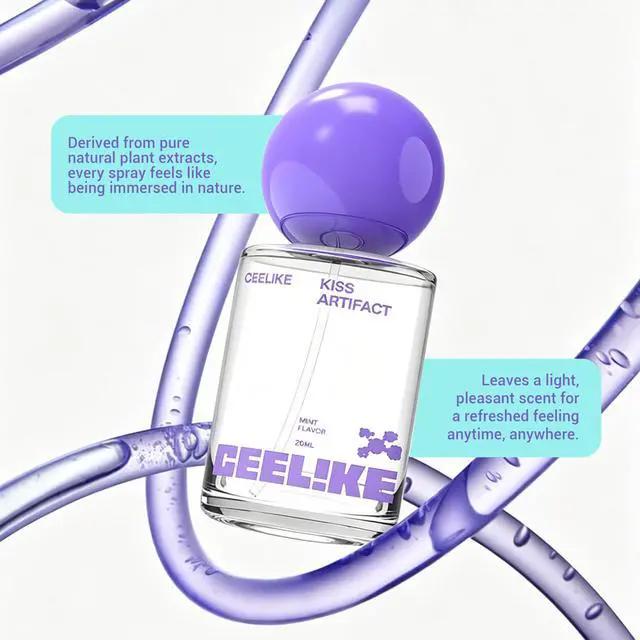 Alt view image 5 of 7 - Oral Spray Fresh Breath, Dual Cooling Experience & Convenient On-the-Go Design Perfect for Freshening Breath Anywhere, Anytime (1 count)
