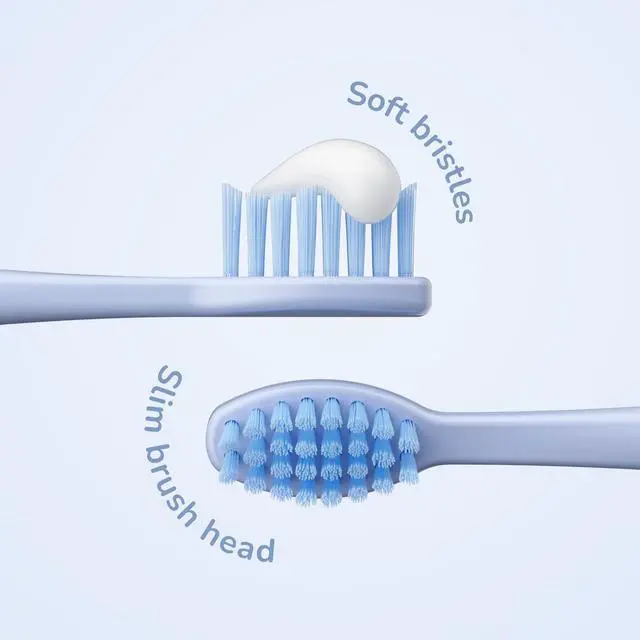 Alt view image 4 of 7 - Squishmallows Toothbrush, Sonic Battery Toothbrushes for Kids, Soft Bristles, Extra Brush Head Inc, Gift for Kids Aged 4 Years and Up, Battery Included, Samir