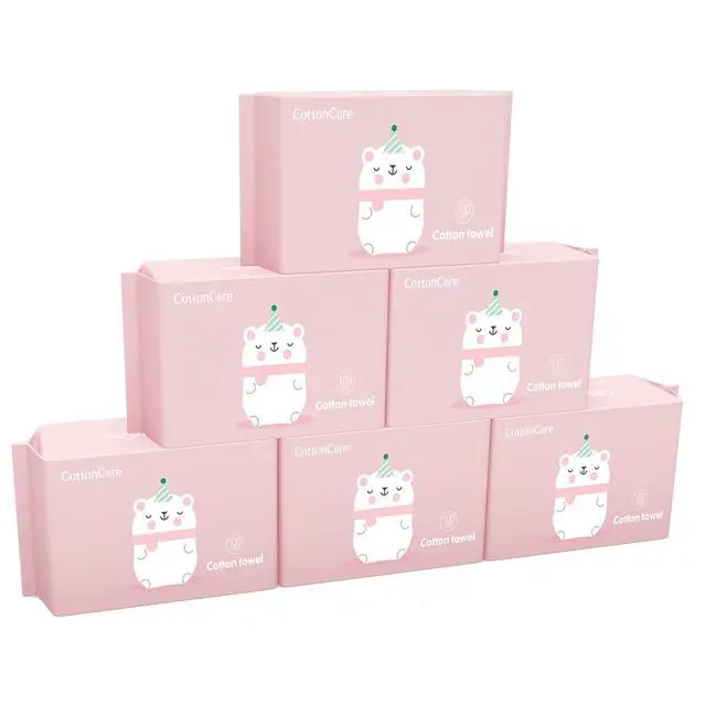 Alt view image 7 of 7 - Baby Dry Wipe,100% Cotton,dry wipe cotton tissues,baby sensitive skin,taking care of baby skin,7.9 x 4.7 in 6-Pack (600 Count)
