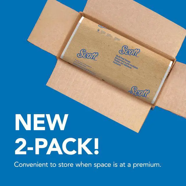 Alt view image 4 of 7 - Multifold Paper Towels, 2 Packs x 250 Sheets (60055)