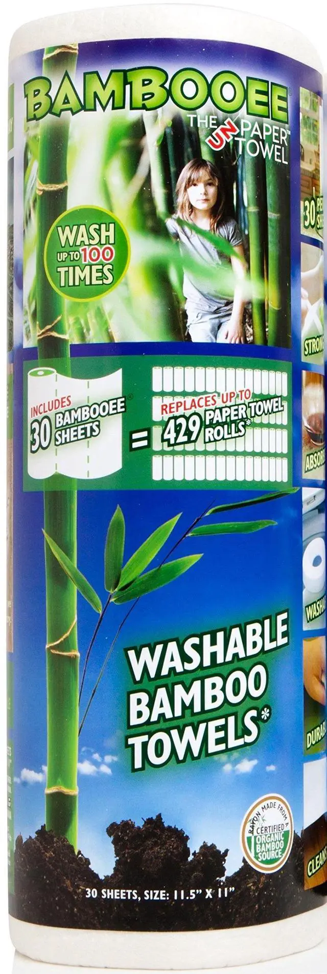 Main image of Paper Towel Replacement 30-Sheet Roll, As Seen on SharkTank, We plant a tree with everyroll sold