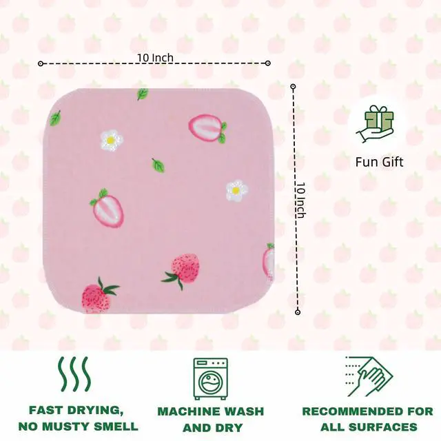 Alt view image 3 of 7 - Reusable Paper Towels Washable Roll, 25 Pack Reusable Paper Towel