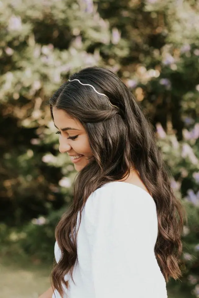 Alt view image 4 of 6 - Silver Metal Wavy Headbands for Women, Elastic Hair Bands Stylish Thin Wavy Head Bands, Trendy Silver Hair Accessories Cute for Women Teens, 3 Pcs