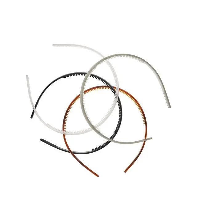 Alt view image 3 of 3 - Women's Classics Frost Headband, Clear/Grey/Tort/Black, 4 Count (Style May Vary)