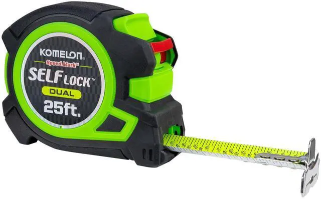 Main image of 25-Ft Self Lock Dual, auto Lock with Secure Lock Mechanism, Printed Fractions