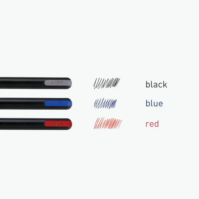 Alt view image 4 of 7 - Gel Pens, 24 Count, Assorted Colored Ink (12 Black, 8 Blue, 4 Red), 0.6 mm Fine Point, Smooth Writing For Journaling & Notetaking (1002354)