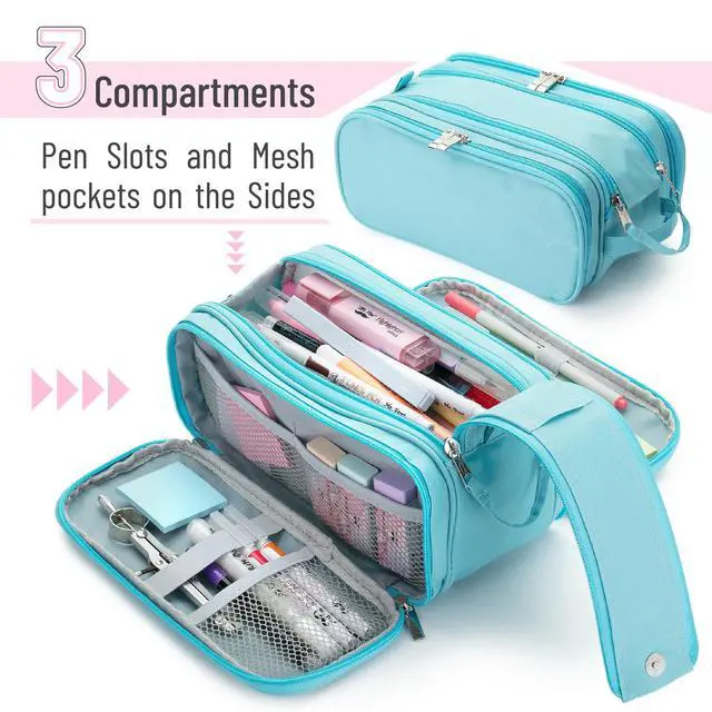 Alt view image 2 of 7 - Large Capacity Pencil Case, Big Capacity Pencil Case