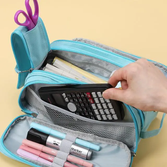 Alt view image 5 of 7 - Large Capacity Pencil Case, Big Capacity Pencil Case