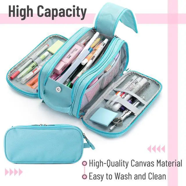 Alt view image 6 of 7 - Large Capacity Pencil Case, Big Capacity Pencil Case