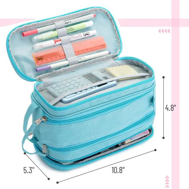 Alt view image 4 of 7 - Large Capacity Pencil Case, Big Capacity Pencil Case