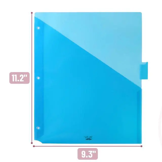 Alt view image 3 of 7 - Binder Dividers with Pockets and Tabs, 8 Pack