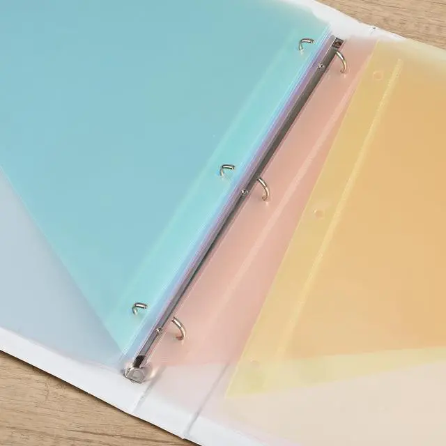 Alt view image 7 of 7 - Binder Dividers with Pockets and Tabs, 8 Pack