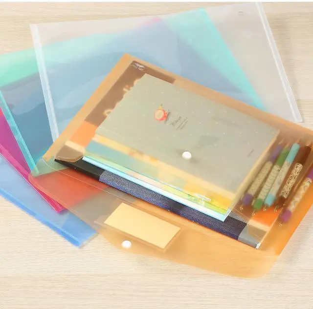 Alt view image 6 of 7 - Plastic Envelopes, 10 Pack, A4, Letter Size