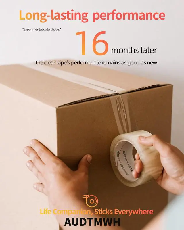 Alt view image 2 of 7 - Packing Tape with Dispenser, 1.88" x 48 Yds, 2 Rolls w/1 Dispenser
