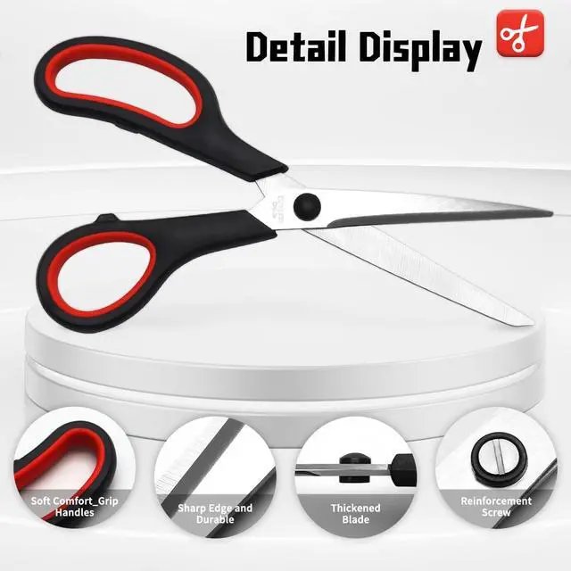 Alt view image 3 of 7 - Scissors All Purpose Heavy Duty,8.5" Kitchen Scissor
