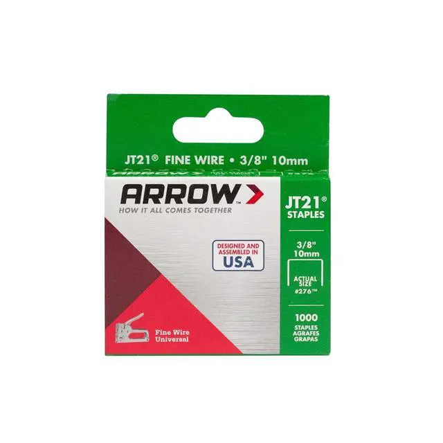 Alt view image 6 of 6 - 276 JT21 Thin Wire Staples for Staple Guns and Staplers, 1000 Count