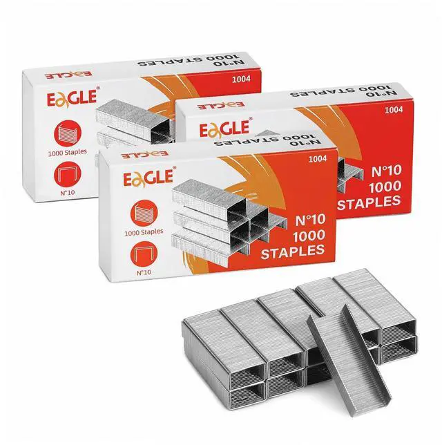 Main image of No. 10 Mini Staples for #10 Staplers, 3,000 Count